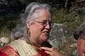 Sept. 6, 2008 - Melody's and Sati's Wedding at Mono Hot Springs, California.<br />Sati's mother Sargam.