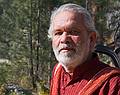 Sept. 6, 2008 - Melody's and Sati's Wedding at Mono Hot Springs, California.<br />Sati's father Suman.