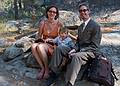 Sept. 6, 2008 - Melody's and Sati's Wedding at Mono Hot Springs, California.<br />Kim, Luke, and Jacob.