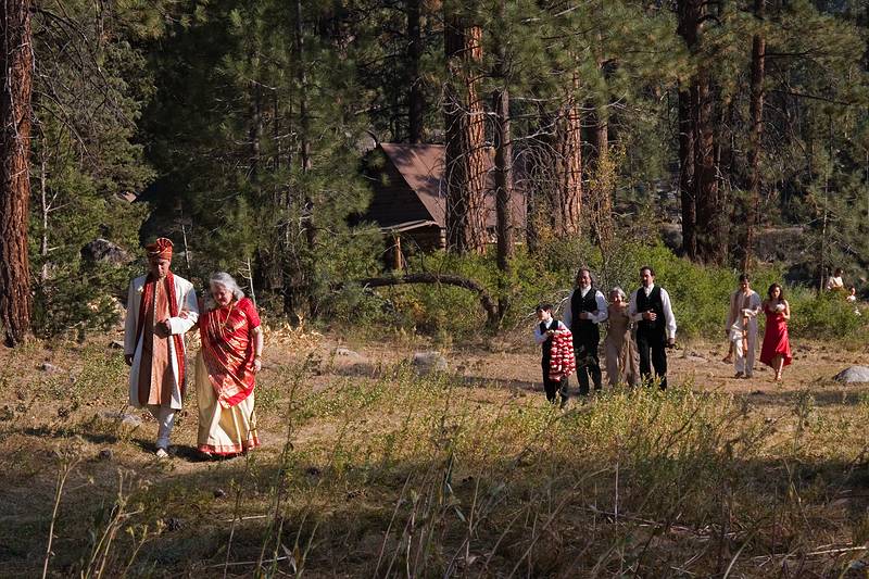Sept. 6, 2008 - Melody's and Sati's Wedding at Mono Hot Springs, California.<br />Sati and Sargam; Gujn, Carl, Joyce, and Eric; Andre and Megan H.; Anoo and Miranda way back.