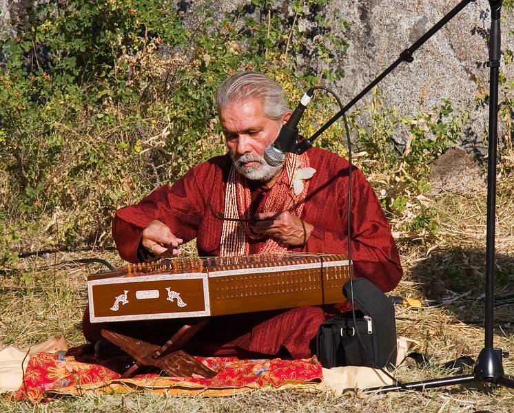 Sept. 6, 2008 - Melody's and Sati's Wedding at Mono Hot Springs, California.<br />Suman.