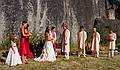 Sept. 6, 2008 - Melody's and Sati's Wedding at Mono Hot Springs, California.<br />The whole wedding party: Miranda, Priya, Megan H., Melody, Brad M., Sati, Andre, Suman, Brad K., and Anoo.
