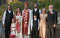 Sept. 6, 2008 - Melody's and Sati's Wedding at Mono Hot Springs, California.<br />Carl, Miranda, Melody, Sati, Gujn, Eric, Joyce, and Egils.