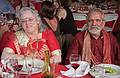 Sept. 6, 2008 - Melody's and Sati's Wedding at Mono Hot Springs, California.<br />Sargam and Suman.