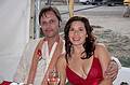 Sept. 6, 2008 - Melody's and Sati's Wedding at Mono Hot Springs, California.<br />Andre and Megan H.