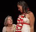Sept. 6, 2008 - Melody's and Sati's Wedding at Mono Hot Springs, California.<br />Joyce and Melody.
