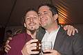 Sept. 6, 2008 - Melody's and Sati's Wedding at Mono Hot Springs, California.<br />David and Camron.