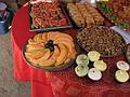 Sept. 7, 2008 - The day after Melody's and Sati's wedding at Mono Hot Springs, California.<br />Indian brunch courtesy of Suman and Sargam.<br />Traditional Indian wedding sweets.