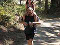 Sept. 7, 2008 - The day after the wedding, Mono Hot Springs, California.<br />Carl giving Miranda a lift on the way to Doris Lake.