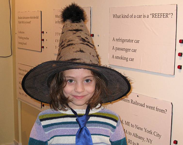 Jan. 9, 2009 - Wenham Museum, Wenham, Massachusetts.<br />Miranda the Salem witch.