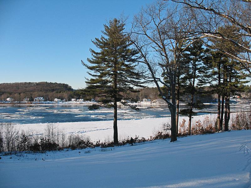 Jan. 12, 2009 - Maudslay State Park, Newburyport, Massachusetts.