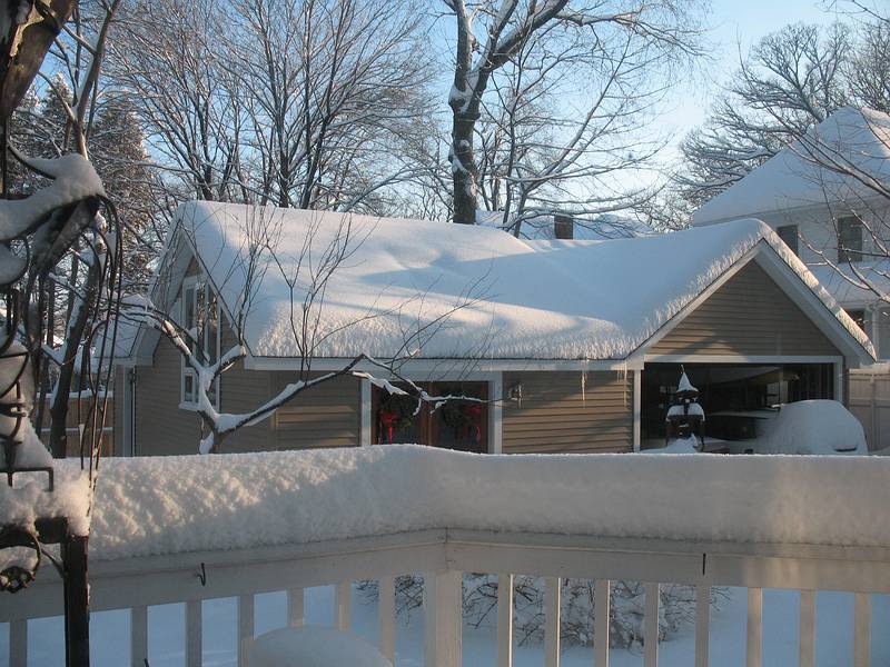 Jan. 19, 2009 - Merrimac, Massachusetts.<br />View from breakfast table.