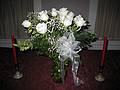 Feb. 15, 2009 - Merrimac, Massachusetts.<br />Valentine's Day roses for Joyce (photographed the day after).