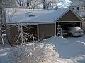 Feb. 21, 2009 - Merrimac, Massachusetts.<br />Around the house after a fresh overnight snowfall.