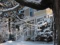 Feb. 21, 2009 - Merrimac, Massachusetts.<br />Around the house after a fresh overnight snowfall.