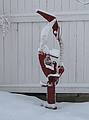 Feb. 21, 2009 - Merrimac, Massachusetts.<br />Around the house after a fresh overnight snowfall.<br />"G-Force" (Joyce's sculpture).
