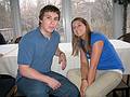 April 12, 2009 - At Tom and Kim's in South Hampton, New Hampshire.<br />Michael and his girlfriend Amanda.