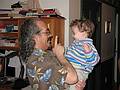 April 12, 2009 - At Tom and Kim's in South Hampton, New Hampshire.<br />Carl and Matthew.