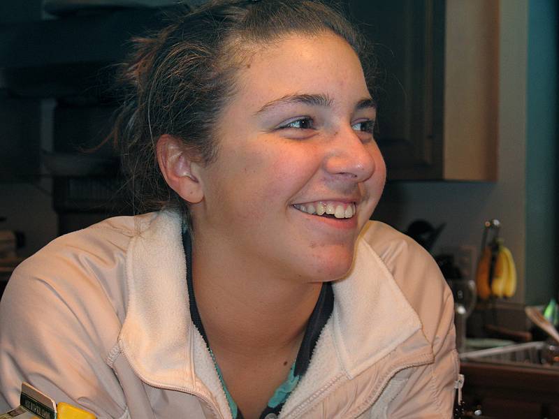 April 12, 2009 - At Tom and Kim's in South Hampton, New Hampshire.<br />Marissa.