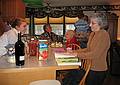 April 12, 2009 - At Tom and Kim's in South Hampton, New Hampshire.<br />Marissa and Joyce with Norma and Marie in back.
