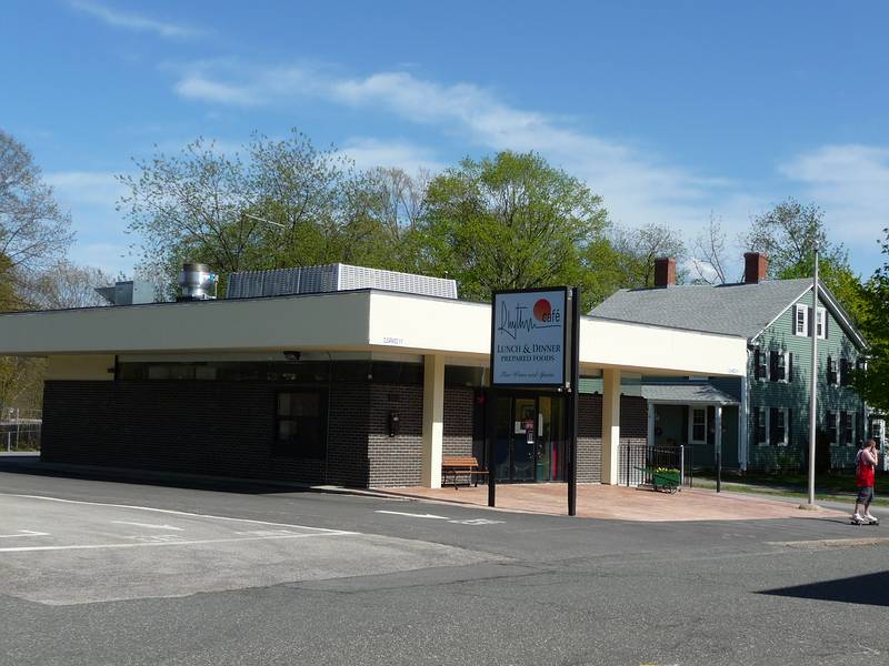 May 2, 2009 - Merrimac, Massachusetts.<br />Rhythm Cafe on School Street.