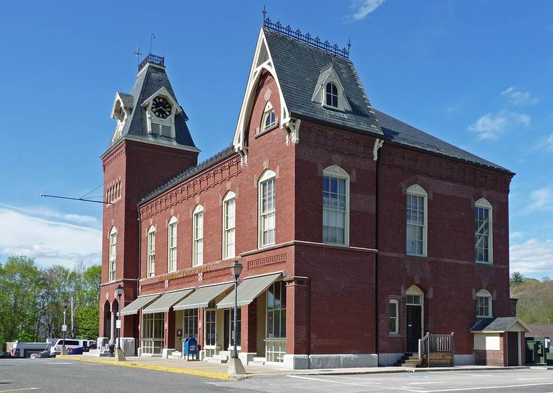 May 2, 2009 - Merrimac, Massachusetts.<br />Town Hall.