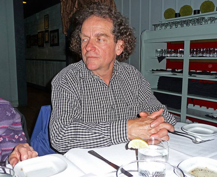 May 5, 2009 - Evenfall Restaurant, Bradford, Massachusetts.<br />Our 25the wedding anniversary and Paul's birthday celebration.<br />Paul.