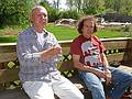 May 10, 2009 - Mothers Day at Paul and Norma's in Tewksbury, Massachusetts.<br />Tom and Paul.