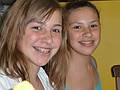 May 10, 2009 - Mothers Day at Paul and Norma's in Tewksbury, Massachusetts.<br />Marissa and Arianna.