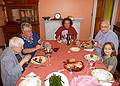 May 10, 2009 - Mothers Day at Paul and Norma's in Tewksbury, Massachusetts.<br />Marie, Norma, Paul, Laura, and Miranda.