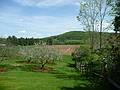 May 15, 2009 - Woodstock, Vermont.<br />View of part of the Billings Farm and Museum property from route VT-12.
