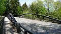 May 15, 2009 - Woodstock, Vermont.<br />The Elm Street Bridge (iron bridge).<br />Note the similarity of construction to the Lincoln Covered Bridge.