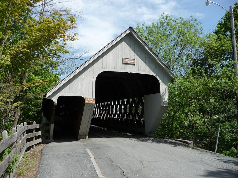 May 15, 2009 - Woodstock, Vermont.<br />Middle Bridge, 1969.