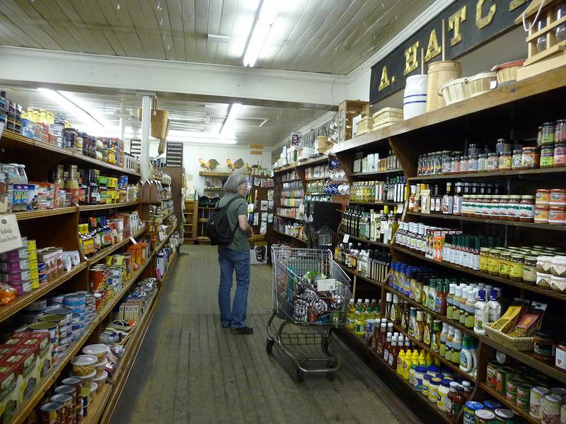 May 15, 2009 - Woodstock, Vermont.<br />Gillingham's General Store.<br />Joyce.