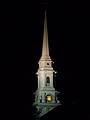 May 16, 2009 - Portsmouth, New Hampshire.<br />Spire of the North Church.