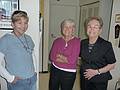 June 6, 2009 - At Frances' in Revere, Massachusetts.<br />Frances' daughter Jackie, Baiba, and Ronnie's sister Frances.