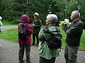 June 9, 2009 - Marsh-Billings-Rockefeller National Park, Woodstock, Vermont.<br />Visiting the mansion and its grounds.<br />Our guide and Joyce, Baiba, and Ronnie.