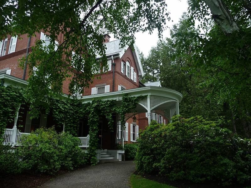 June 9, 2009 - Marsh-Billings-Rockefeller National Park, Woodstock, Vermont.<br />Visiting the mansion and its grounds.