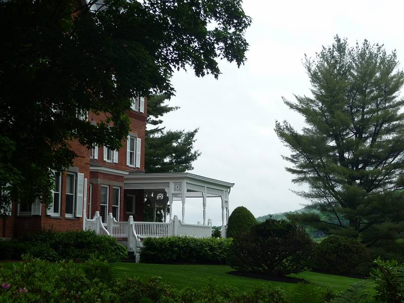 June 9, 2009 - Marsh-Billings-Rockefeller National Park, Woodstock, Vermont.<br />Visiting the mansion and its grounds.
