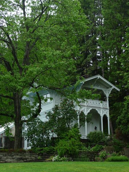 June 9, 2009 - Marsh-Billings-Rockefeller National Park, Woodstock, Vermont.<br />Visiting the mansion and its grounds.