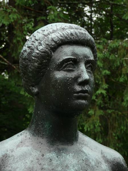 June 9, 2009 - Marsh-Billings-Rockefeller National Park, Woodstock, Vermont.<br />Visiting the mansion and its grounds.<br />Sculpture by Aristide Maillol.