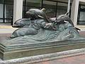 June 10, 2009 - Boston, Massachusetts.<br />Sculpture near the Aquarium.