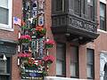 June 10, 2009 - Boston, Massachusetts.<br />Battery Street from Hanover Street in the North End.