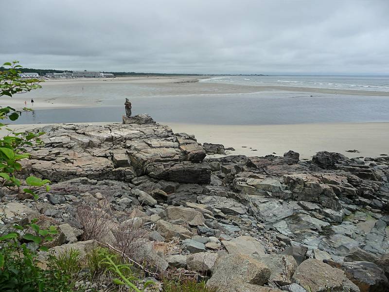 June 15, 2009 - Ogunquit, Maine.<br />View of Ogunquit Beach from Marginal way.