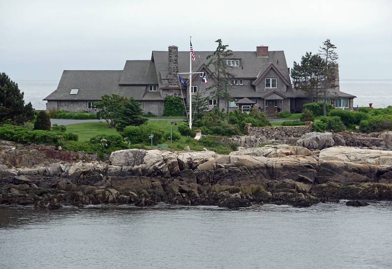 June 15, 2009 - Kennebunkport, Maine.<br />George H. W. Bush's home.