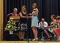 June 18, 2009 - Barnard School, South Hampton, New Hampshire.<br />Marissa and Laura's graduation from 8th grade.<br />Marissa getting her certificate.