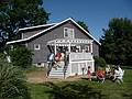 July 4, 2009 - At Deb and Ray's in Amesbury, Massachusetts.<br />The new deck at 4th of July plus Deb and Ray's 25 annyversary,<br />Deb's birthday, and Carey's graduation from college celebration.