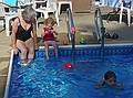 July 12, 2009 - At Marie's in Lawrence, Massachusetts.<br />Joyce, Matthew and Miranda.