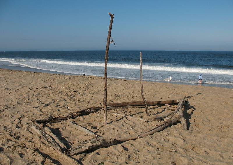 August 30, 2009 - Parker River National Wildlife Refuge, Plum Island, Massachusetts.<br />The pirate ship.