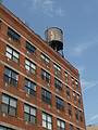 August 20, 2009 - Manhattan, New York, New York.<br />Water tank on building along 22rd Street between 10th and 11th Avenues.